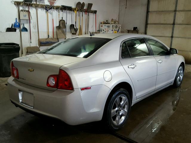 1G1ZC5EB2AF132772 - 2010 CHEVROLET MALIBU 1LT BEIGE photo 4