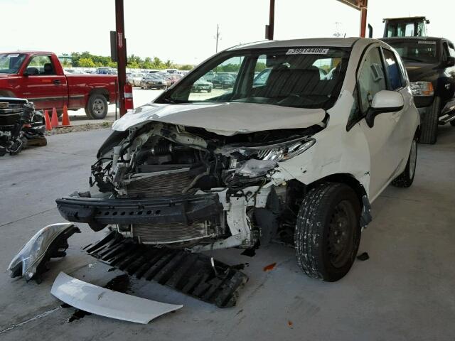 3N1CE2CP4EL376569 - 2014 NISSAN VERSA NOTE WHITE photo 2