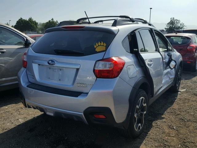 JF2GPABC1HH270778 - 2017 SUBARU CROSSTREK SILVER photo 4