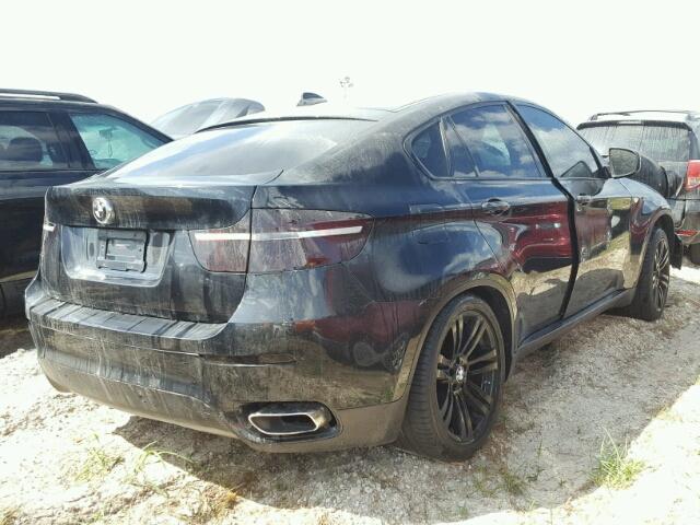 5UXFG8C51BLZ95903 - 2011 BMW X6 BLACK photo 4