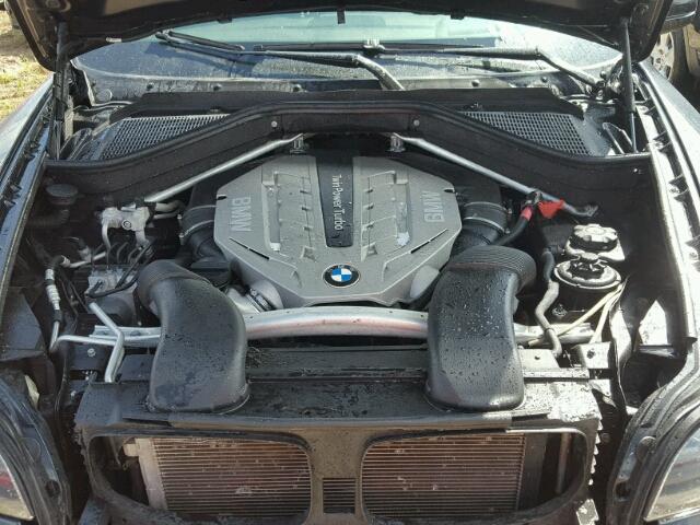 5UXFG8C51BLZ95903 - 2011 BMW X6 შავი ფოტო 7