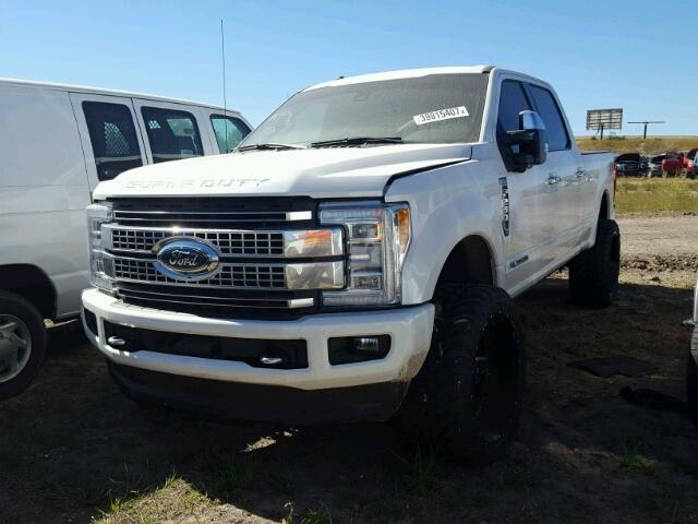 1FT7W2BT9HEE32228 - 2017 FORD F250 SUPER WHITE photo 2
