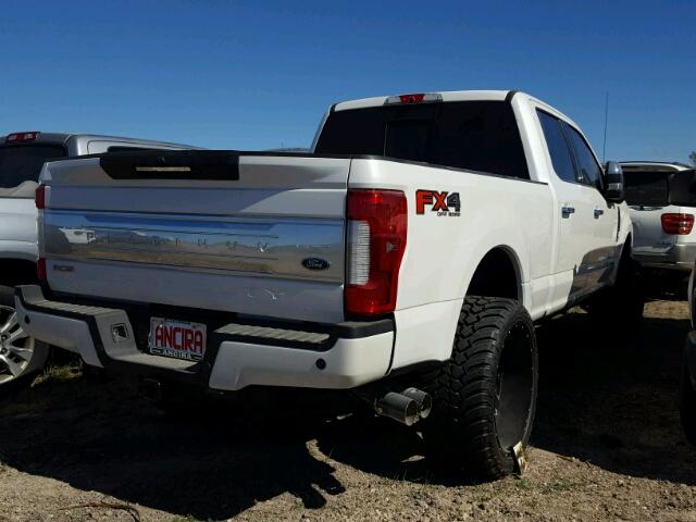 1FT7W2BT9HEE32228 - 2017 FORD F250 SUPER WHITE photo 4