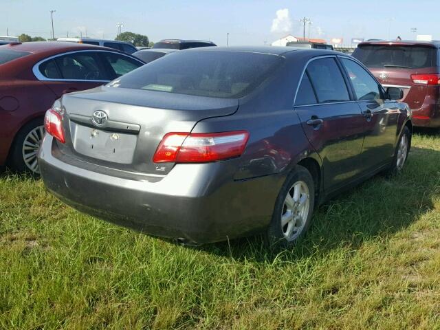 4T1BE46K97U093562 - 2007 TOYOTA CAMRY NEW CHARCOAL photo 4