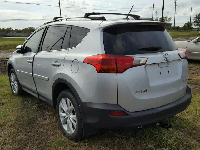 2T3YFREVXFW176049 - 2015 TOYOTA RAV4 GRAY photo 3