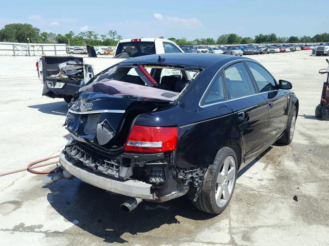 WAUAH74F78N163258 - 2008 AUDI A6 3.2 BLACK photo 4