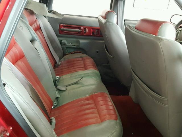 1G1BL52P6TR133202 - 1996 CHEVROLET IMPALA  SS 栗色 照片 6