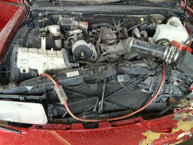 1G1BL52P6TR133202 - 1996 CHEVROLET IMPALA  SS MAROON photo 7