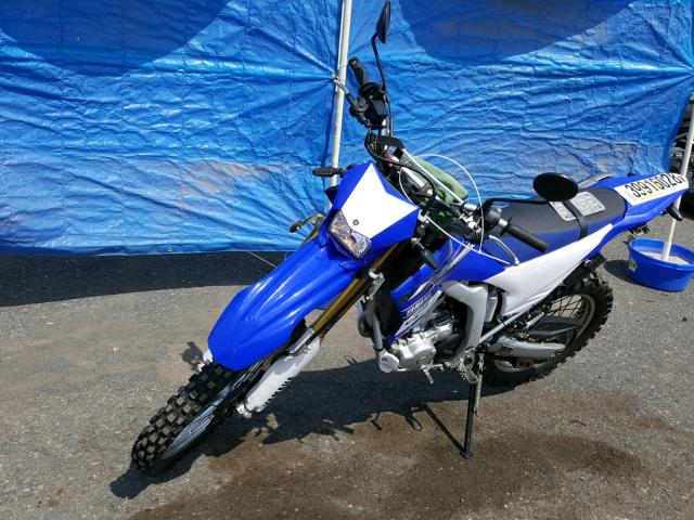 JYADG21E4HA008946 - 2017 YAMAHA WR250 R BLUE photo 2