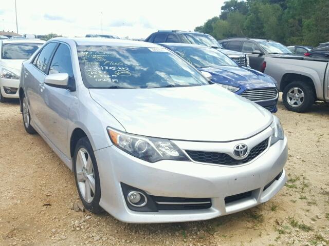 4T1BF1FK8CU102581 - 2012 TOYOTA CAMRY BASE SILVER photo 1