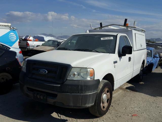 1FTRF12268KB87643 - 2008 FORD F150 WHITE photo 2