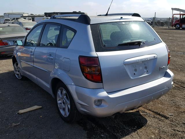 5Y2SL63895Z409475 - 2005 PONTIAC VIBE SILVER photo 3