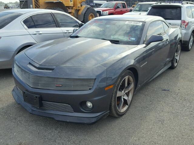 2G1FS1EWXA9135641 - 2010 CHEVROLET CAMARO SS Grafito foto 2