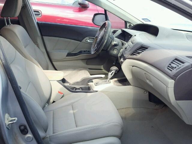 2HGFB2F94CH519950 - 2012 HONDA CIVIC EXL Күміс фото 5