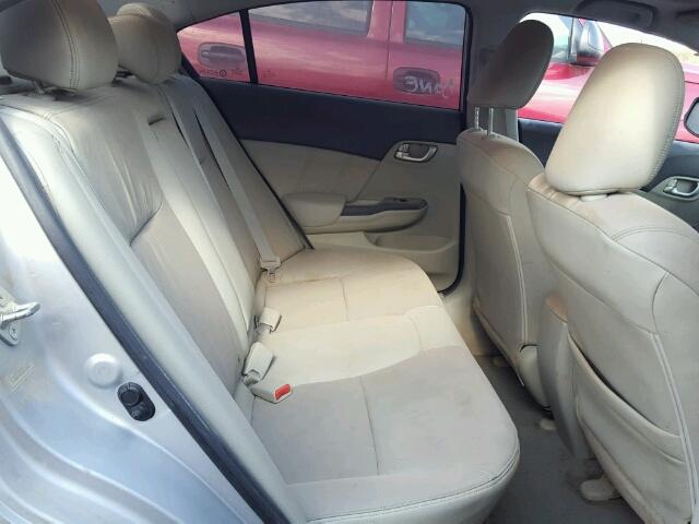 2HGFB2F94CH519950 - 2012 HONDA CIVIC EXL Күміс фото 6