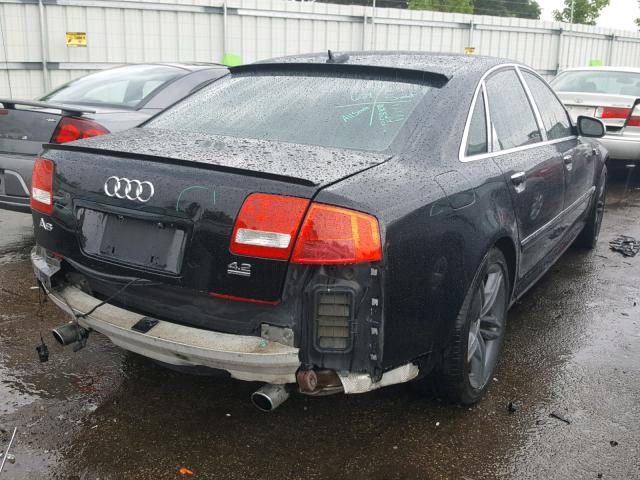 WAULL44E56N016463 - 2006 AUDI A8 4.2 QUA BLACK photo 4