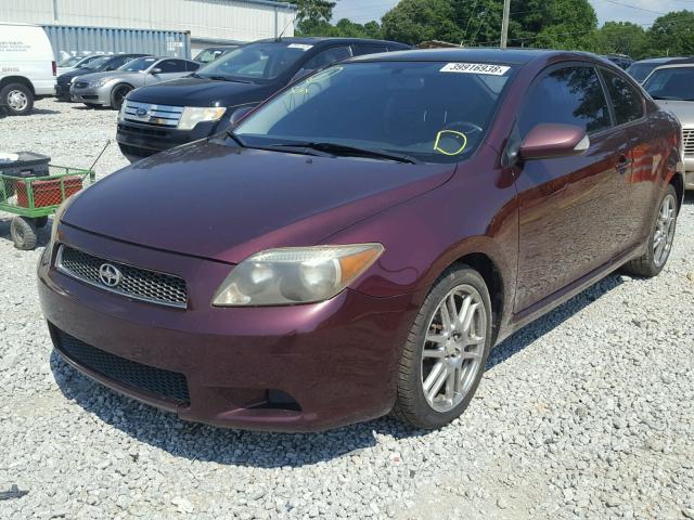 JTKDE167960126467 - 2006 TOYOTA SCION TC 栗色 照片 2