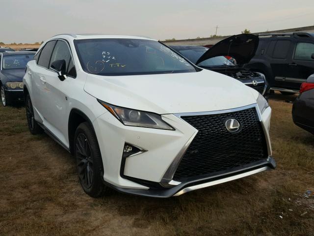 2T2BZMCA5GC053508 - 2016 LEXUS RX WHITE photo 1