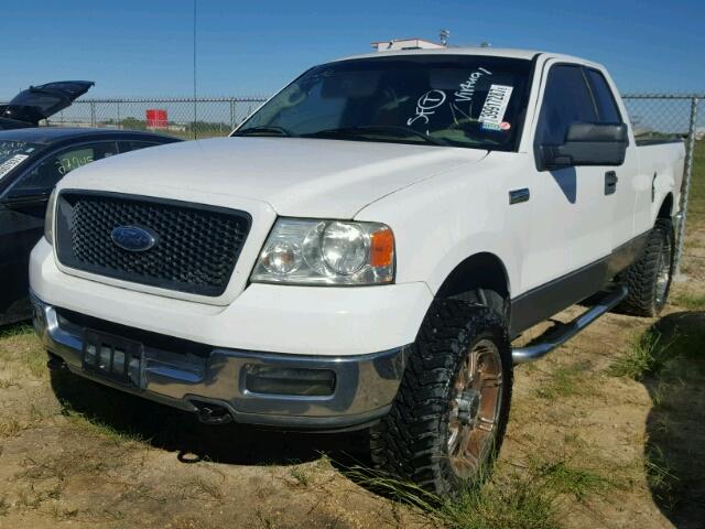 1FTRX14W44NC02873 - 2004 FORD F150 WHITE photo 2