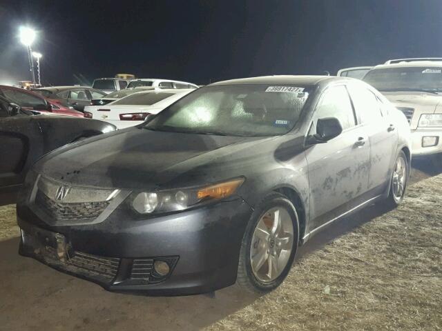 JH4CU2F63AC026521 - 2010 ACURA TSX BLACK photo 2