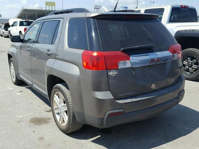 2CTALSEC0B6434640 - 2011 GMC TERRAIN SL GRAY photo 3