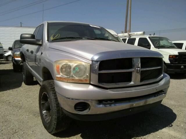 3D7KS28CX6G122906 - 2006 DODGE RAM 2500 S SILVER photo 1