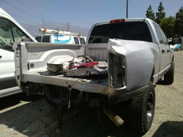 3D7KS28CX6G122906 - 2006 DODGE RAM 2500 S SILVER photo 4