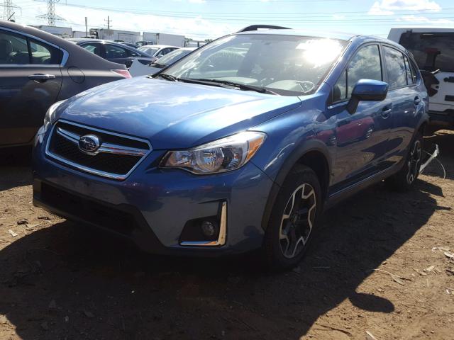 JF2GPADC0G8252218 - 2016 SUBARU CROSSTREK BLUE photo 2