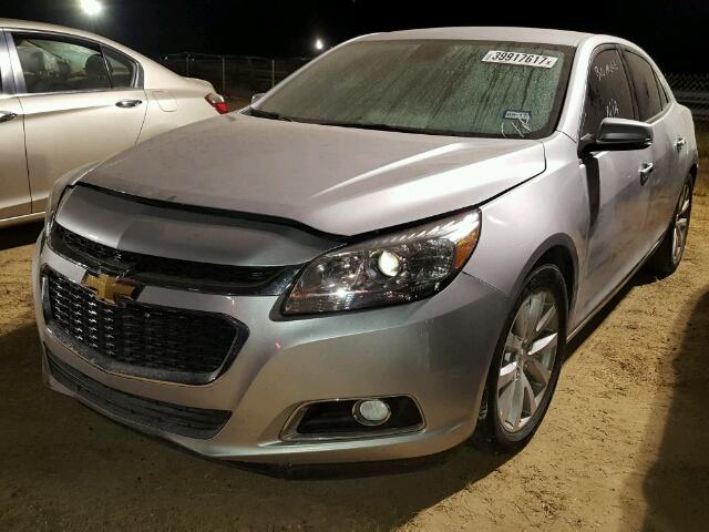1G11E5SA4GF153778 - 2016 CHEVROLET MALIBU LIM 银色 照片 2