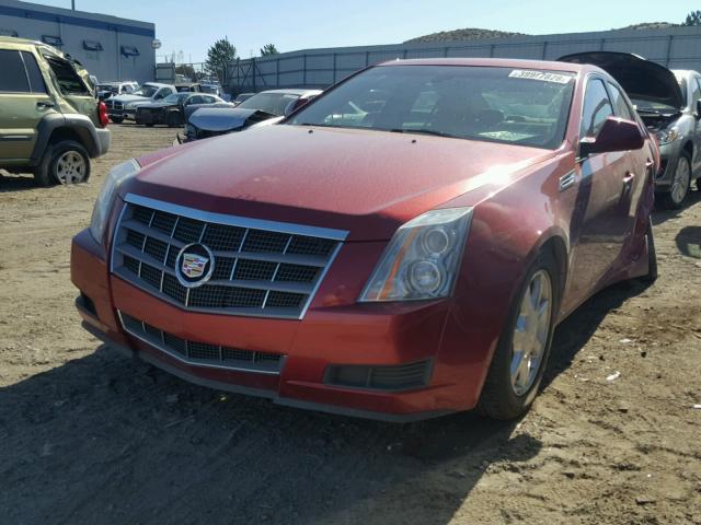 1G6DS57V590165309 - 2009 CADILLAC CTS HI FEA RED photo 2