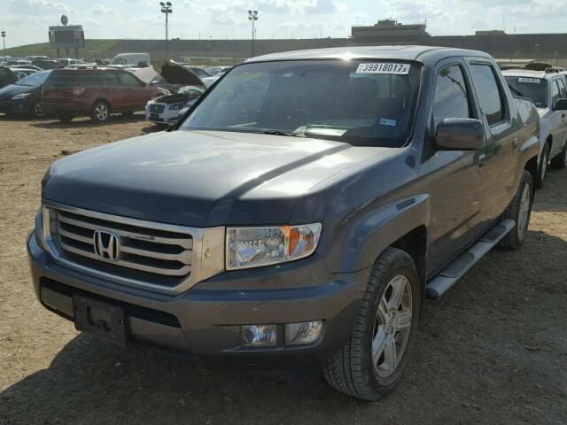 5FPYK1F50CB001006 - 2012 HONDA RIDGELINE CHARCOAL photo 2