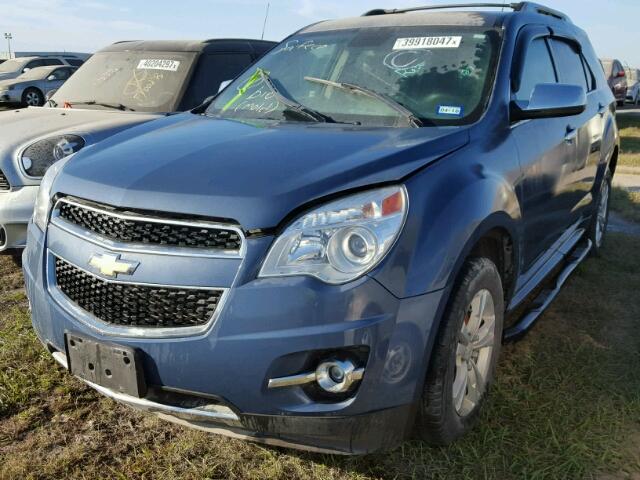 2GNFLGEKXC6139026 - 2012 CHEVROLET EQUINOX BLUE photo 2