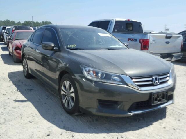 1HGCR2F32EA288929 - 2014 HONDA ACCORD LX GRAY photo 1