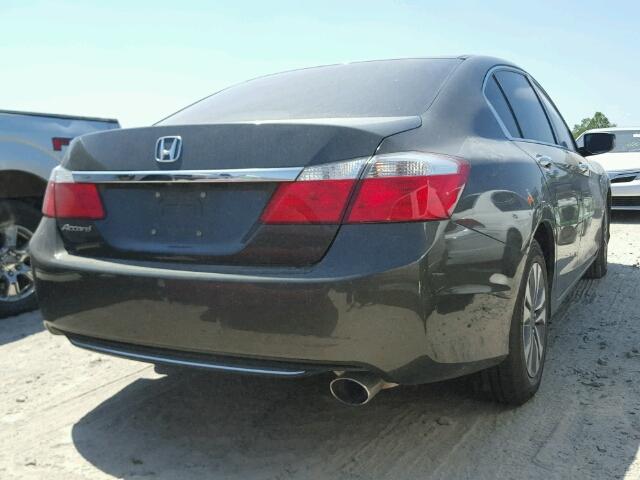 1HGCR2F32EA288929 - 2014 HONDA ACCORD LX GRAY photo 4