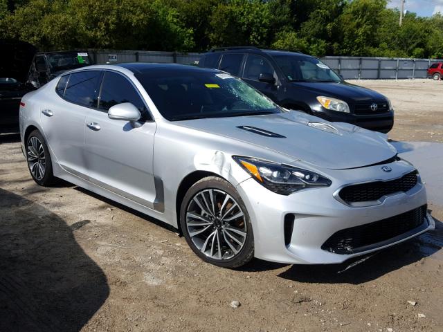 KNAE25LA5J6017468 - 2018 KIA STINGER PR WHITE photo 1