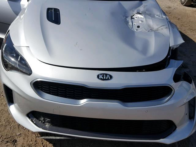 KNAE25LA5J6017468 - 2018 KIA STINGER PR WHITE photo 7