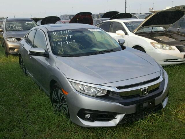 19XFC1F76HE014712 - 2017 HONDA CIVIC فضي صورة 1