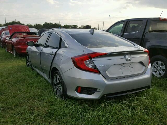 19XFC1F76HE014712 - 2017 HONDA CIVIC فضي صورة 3