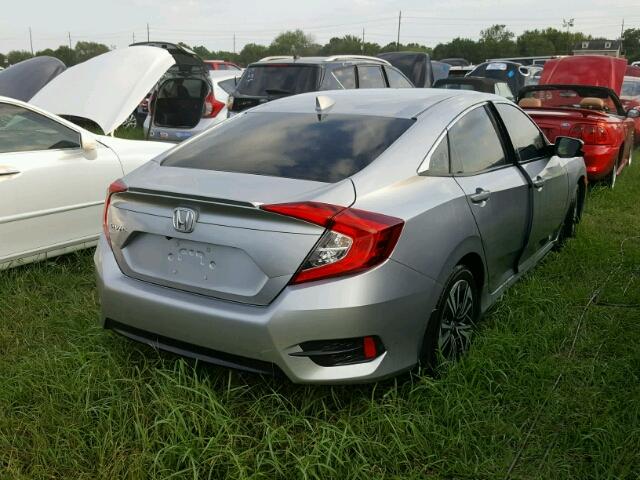 19XFC1F76HE014712 - 2017 HONDA CIVIC فضي صورة 4
