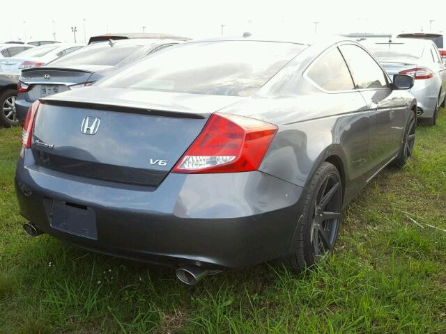 1HGCS2B83CA002296 - 2012 HONDA ACCORD CHARCOAL photo 4