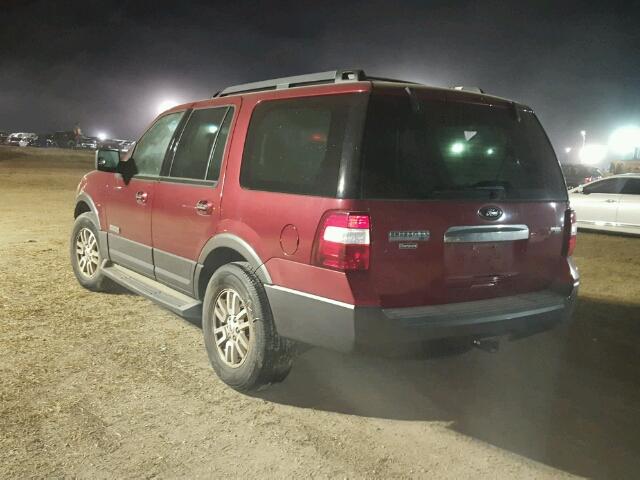 1FMFU15507LA38583 - 2007 FORD EXPEDITION RED photo 3