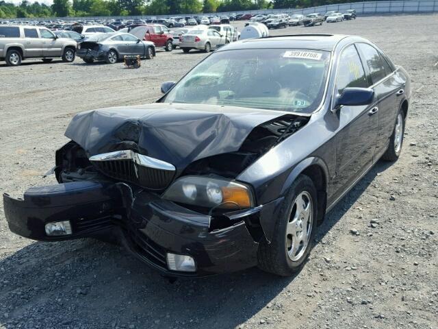 1LNHM87A4YY890192 - 2000 LINCOLN LS 黑色 照片 2