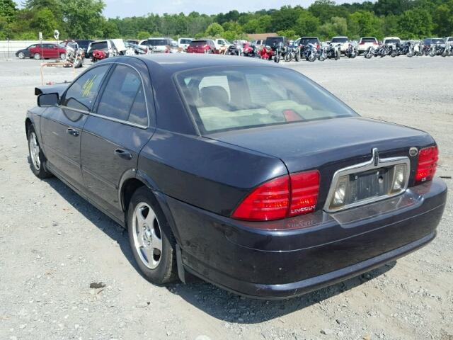 1LNHM87A4YY890192 - 2000 LINCOLN LS 黑色 照片 3