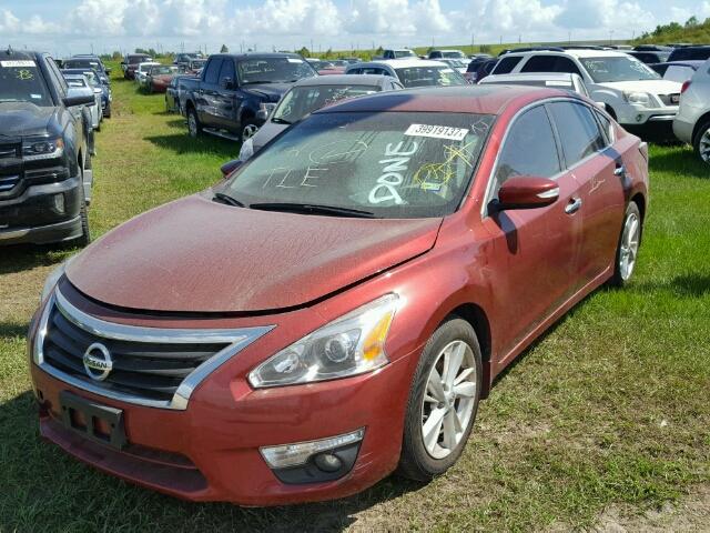 1N4AL3AP6FN363204 - 2015 NISSAN ALTIMA BURGUNDY photo 2