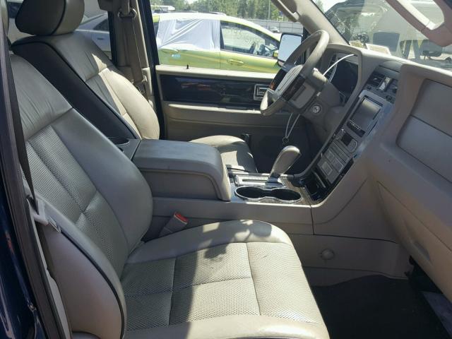 5LMFU285X8LJ20238 - 2008 LINCOLN NAVIGATOR BLUE photo 5