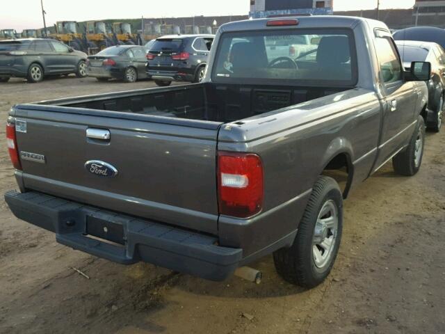 1FTKR1AD6BPA65922 - 2011 FORD RANGER GRAY photo 4