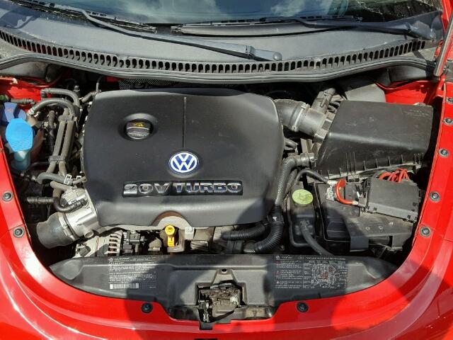 3VWCD21C83M440858 - 2003 VOLKSWAGEN NEW BEETLE 红色 照片 7