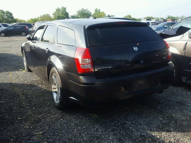 2D4GV57297H613893 - 2007 DODGE MAGNUM R/T BLACK photo 3