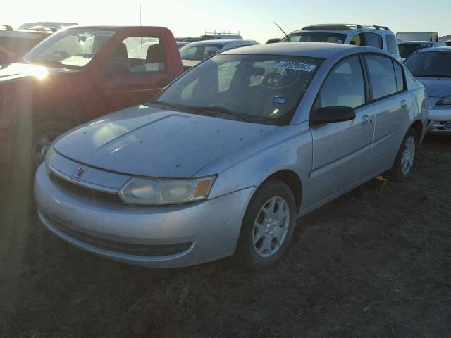 1G8AJ54F74Z154164 - 2004 SATURN ION LEVEL SILVER photo 2