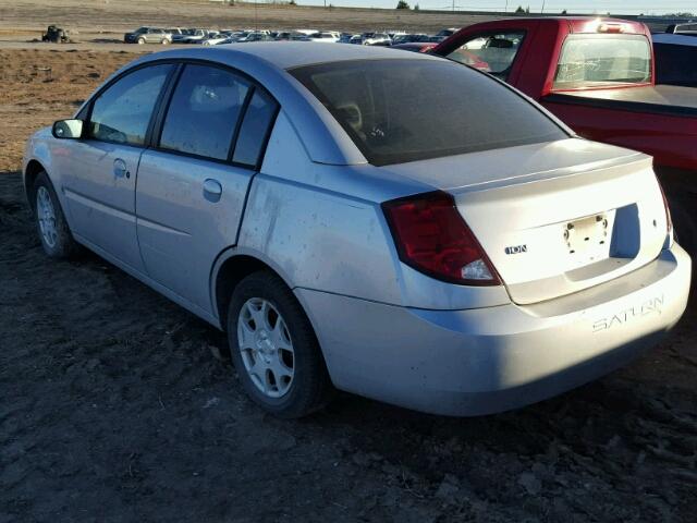 1G8AJ54F74Z154164 - 2004 SATURN ION LEVEL SILVER photo 3